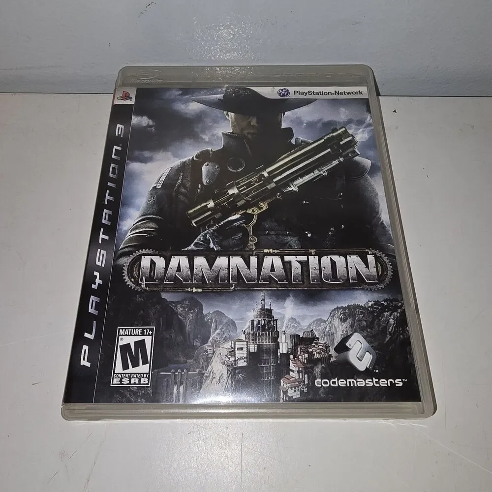 Damnation PS3 (Sony PlayStation 3, 2009)  TESTED Working